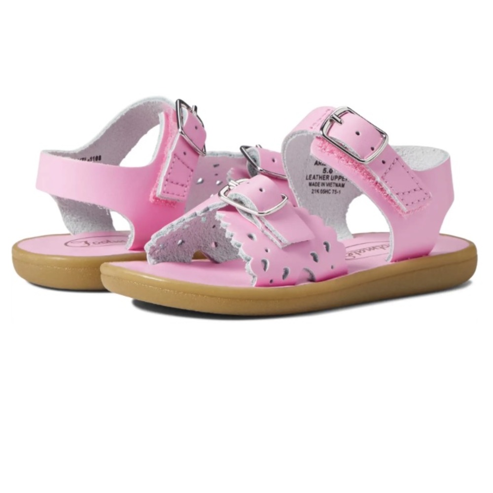 Little girls pink sandals-FootMates Ariel